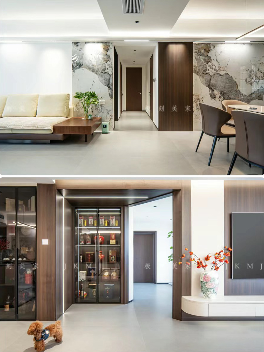 長沙華潤凱旋門-140m²現(xiàn)代風格
